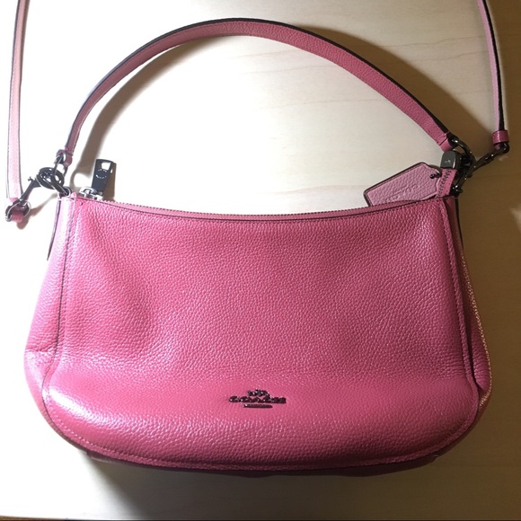 coach pebble chelsea crossbody